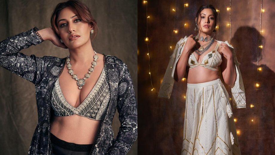 A Look Into Surbhi Chandna's Three-piece Outfit Collections 877072
