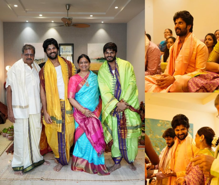 All Smiles: Vijay Deverakonda celebrates Makar Sankranthi with family, see photos 878559