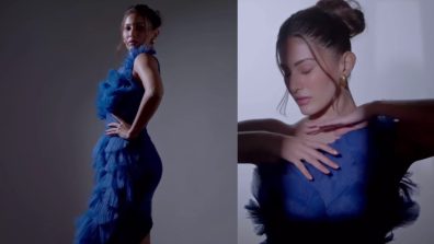 Amyra Dastur Stuns In Dreamy Blue Ruffle Dress, Watch