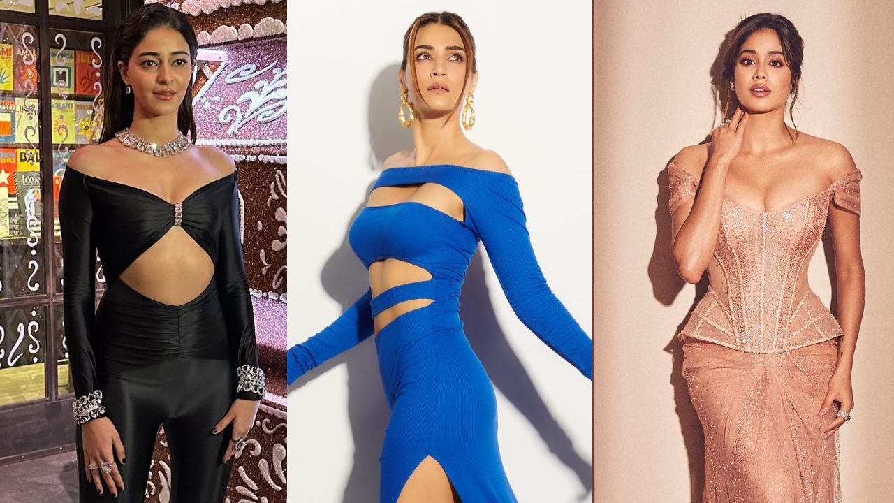 Ananya Panday, Kriti Sanon, And Janhvi Kapoor’s Mesmerizing Off-Shoulder Dress Moments