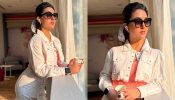 Ashnoor Kaur Looks Super Cool In White Denim-on-denim Style, See Photos