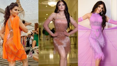 Be Queen Of Hearts Like Urvashi Rautela In Fringy Dress
