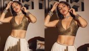 Bhumi Pednekar Oozes Oomph In Dual-color Simple Lehenga, See Here