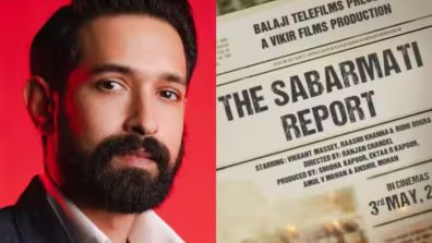 Biggest Announcement Break! A thriller ‘The Sabarmati Report’ starring Vikrant Massey, Raashii Khanna and Ridhi Dogra to come from the house of Balaji Motion Pictures, all set to release on 3rd May 2024!