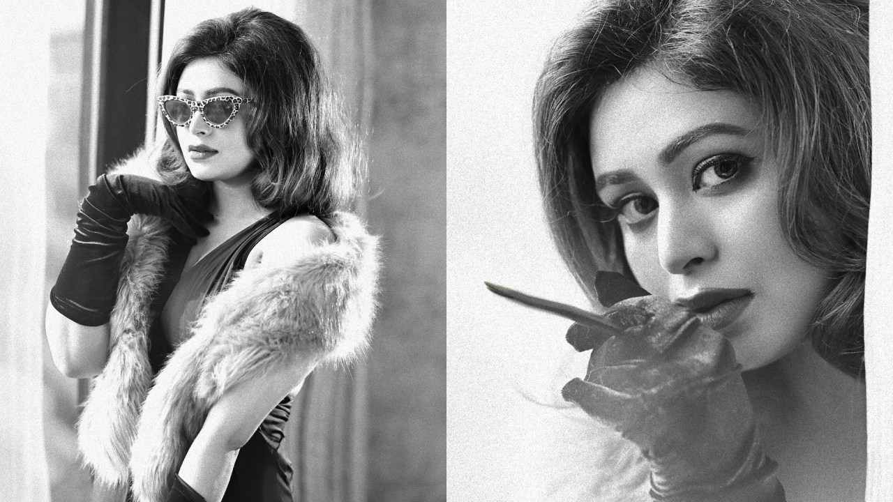 Bodycon Dress, Fur Scarf & Leopard Print Glasses: A Look Into Ritabhari Chakraborty’s Retro Glam
