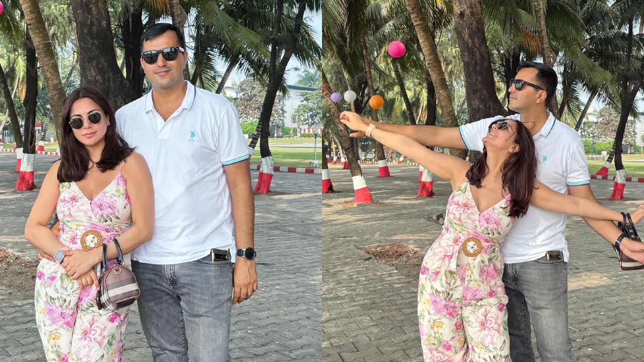 Couple Goals: Shraddha Arya and Rahul Nagal caught candid in latest photos