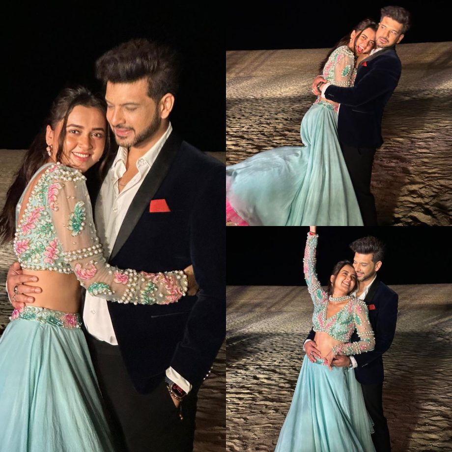 Couple Goals: Tejasswi Prakash and Karan Kundrra go mushy in public, see viral photos 877216