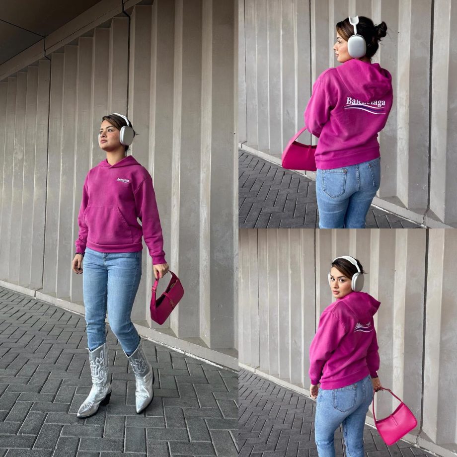 Cozy Hoodie, Denim Jeans & Boots: Avneet Kaur's Winter Essentials 879427