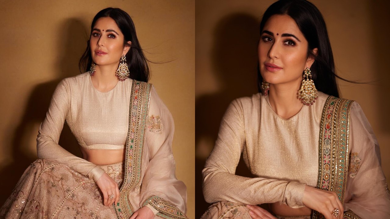 Divine: Katrina Kaif is beauty personified in classic Sabyasachi lehenga 878373