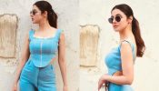 Divya Khosla Kumar Slays in All-Blue Chic Ensemble