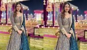 Divyanka Tripathi turns queen in embroidered blue lehenga set, see photos
