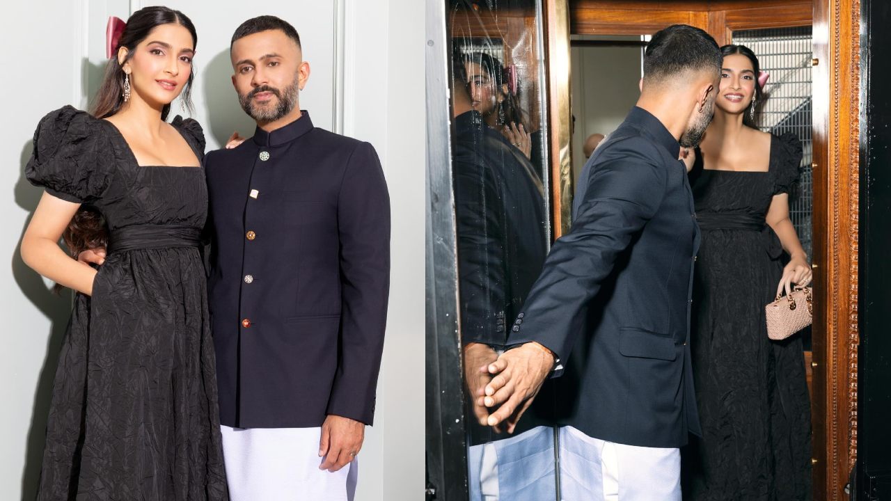 Fairytale Couple! Sonam Kapoor Poses With Hubby Anand Ahuja Post Dinner Date In Paris 879896