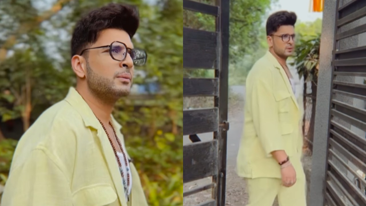 Fashion For Men: Karan Kundrra aces street style in yellow Co Ord set