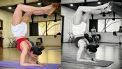 Fitinspiration: Karishma Tanna aces ‘pincha mayurasana’ like a boss