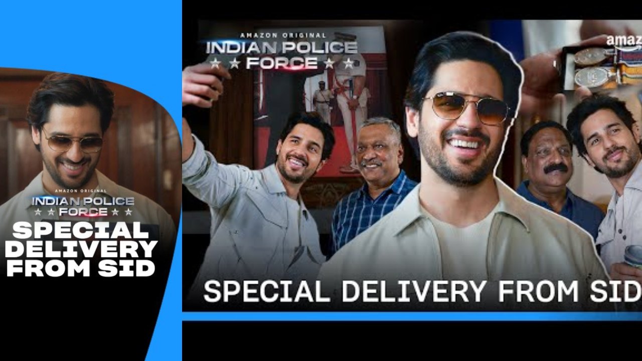 Get to know the inspirational stories of real life heroes as Indian Police Force actor Sidharth Malhotra delivers a special box to them