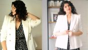 Gorgeous: Anshula Kapoor turns edgy in polka dot black dress, check out 878058