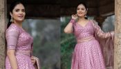 Gorgeous: Sreemukhi is beauty to behold in lilac silk lehenga set 880318