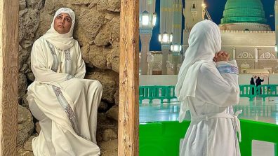 Hina Khan embarks on second Umrah, shares heartfelt photos