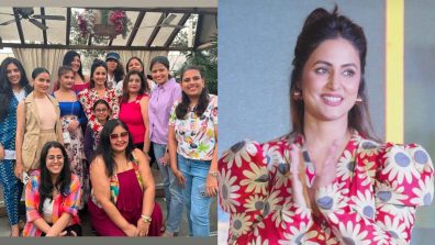 Hina Khan turns heads in red mini floral dress, check out