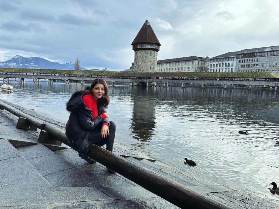 Inside Kajal Aggarwal's winter vacation with son Neil, see photos 880456