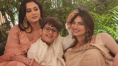 Inside Palak’s adorable fam-jam moment with Shweta Tiwari and brother Reyansh