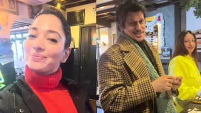 Inside Tamannaah Bhatia and Vijay Varma’s goofy London trip [Watch]