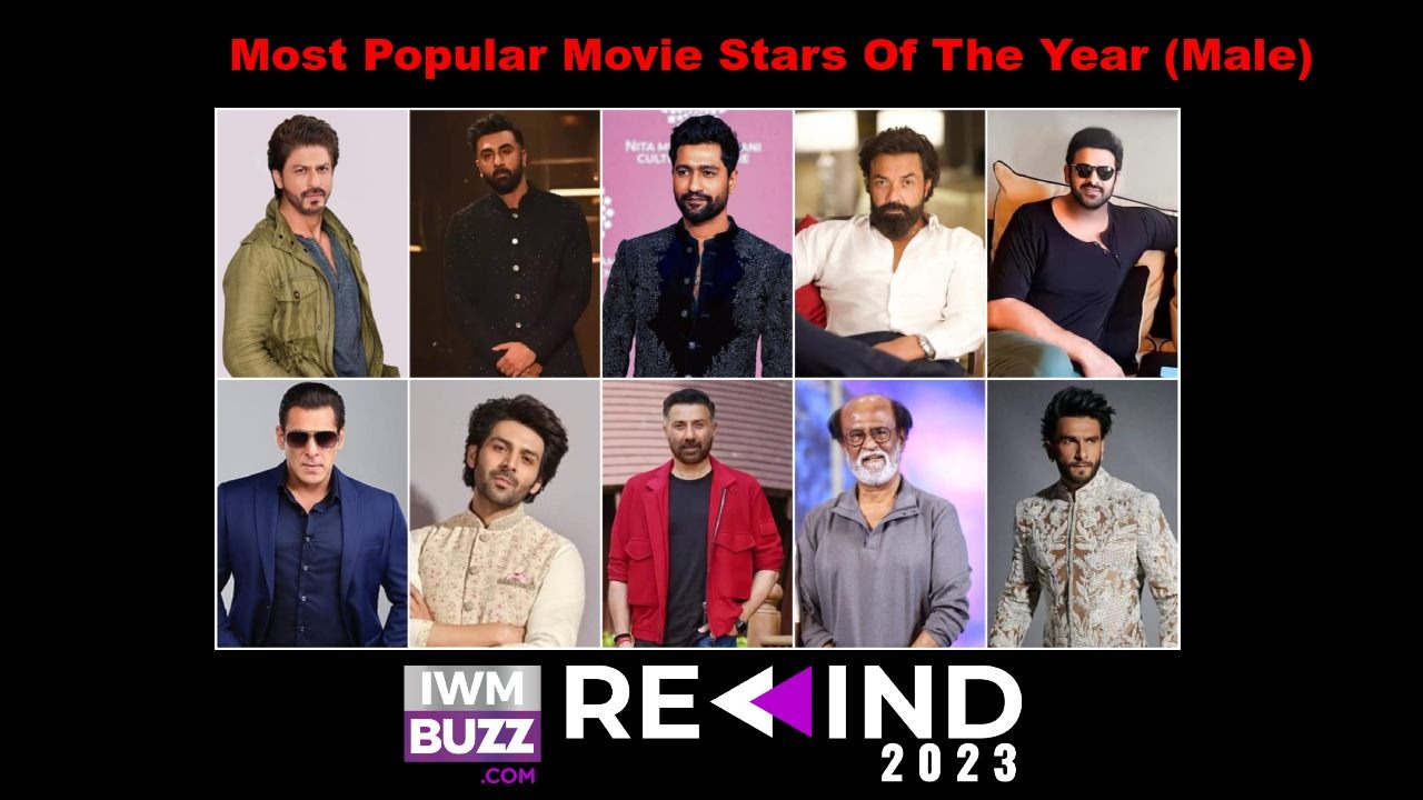 IWMBuzz Rewind 2023: Most Popular Movie Stars Of The Year (Male)