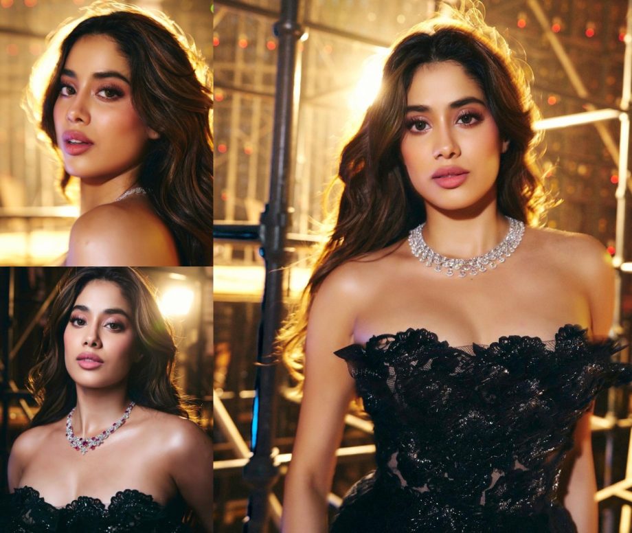 Janhvi Kapoor Dazzles In See-through Black Net Dress, Check Out Stunning Photos 880461