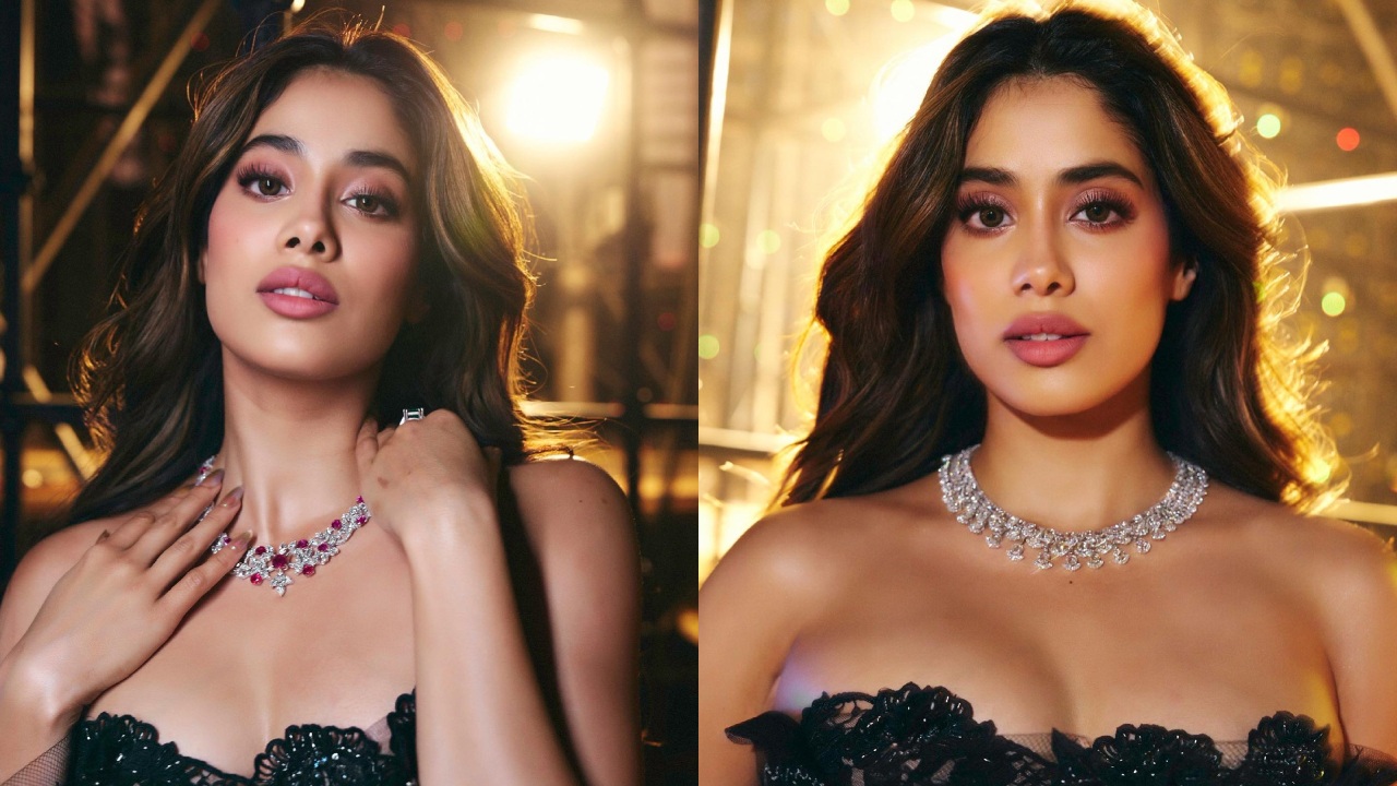 Janhvi Kapoor Dazzles In See-through Black Net Dress, Check Out Stunning Photos 880462