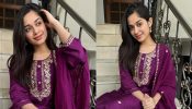 Jannat Zubair's Gotta Work Salwar Suit Worth Rs. 4,800 Is Must-have Traditional Outfit