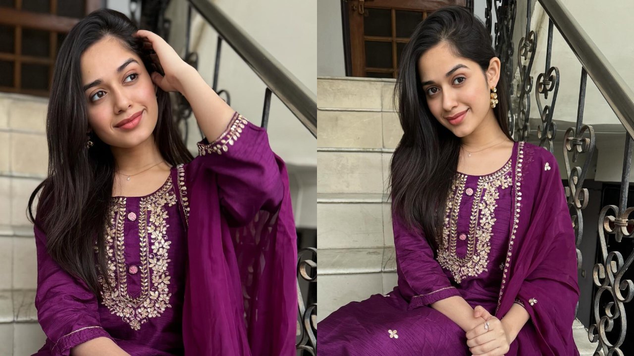 Jannat Zubair’s Gotta Work Salwar Suit Worth Rs. 4,800 Is Must-have Traditional Outfit