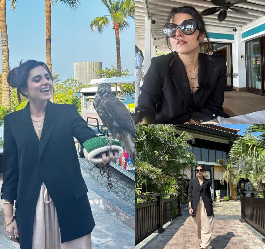 Jawan actress Ridhi Dogra's recent black blazer and cowl pants are a clear winner; Checkout! 876628