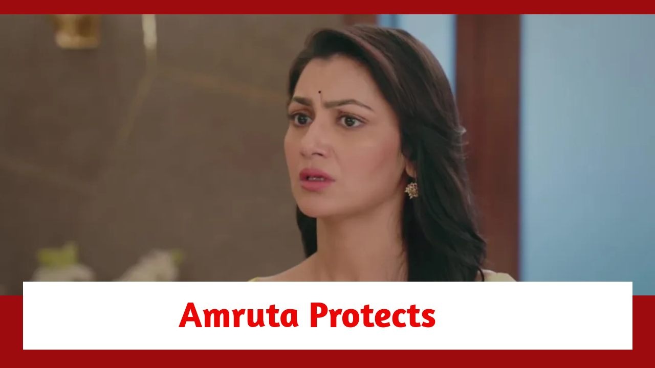 Kaise Mujhe Tum Mil Gaye Spoiler: Amruta protects her Aaji from knowing the truth 878791