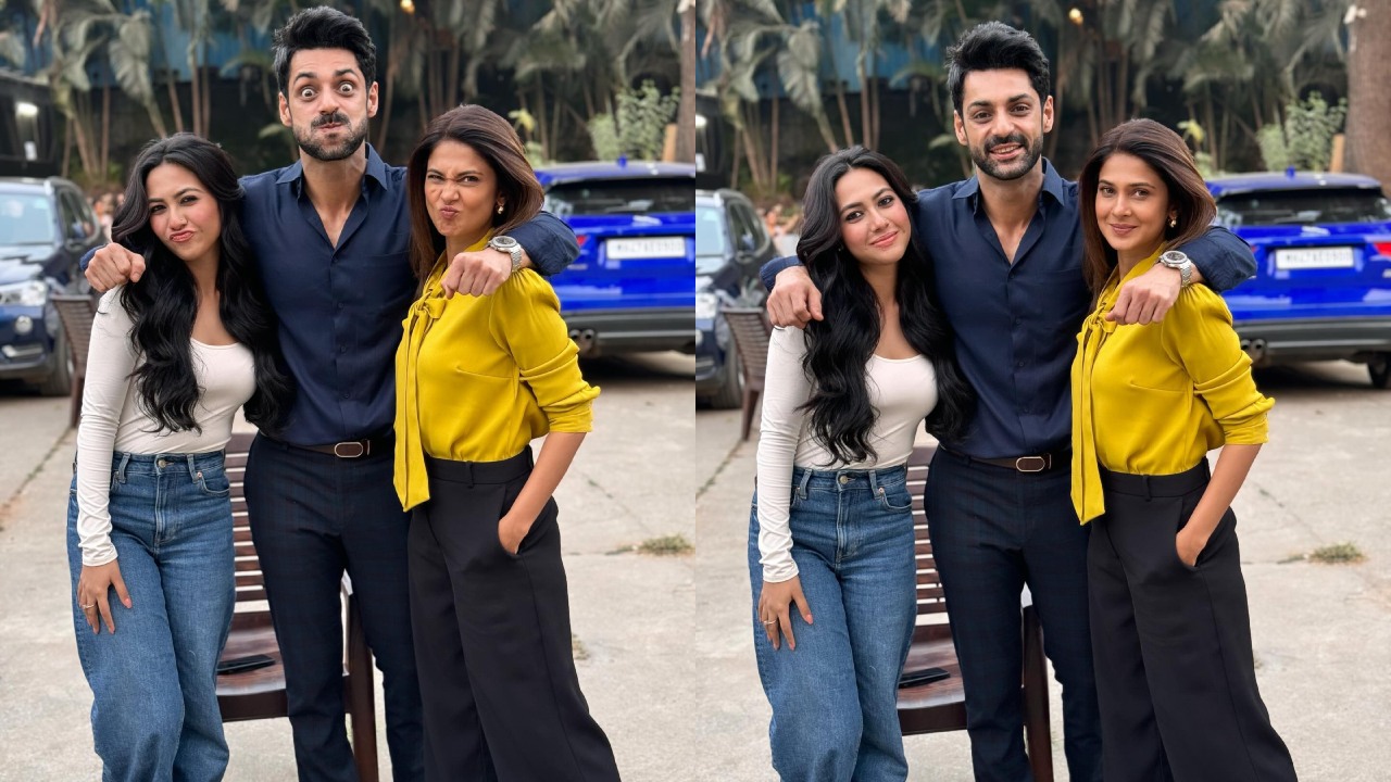 Karan Vahi Goes Candid With Reem Shaikh And Jennifer Winget, See Photos 877258