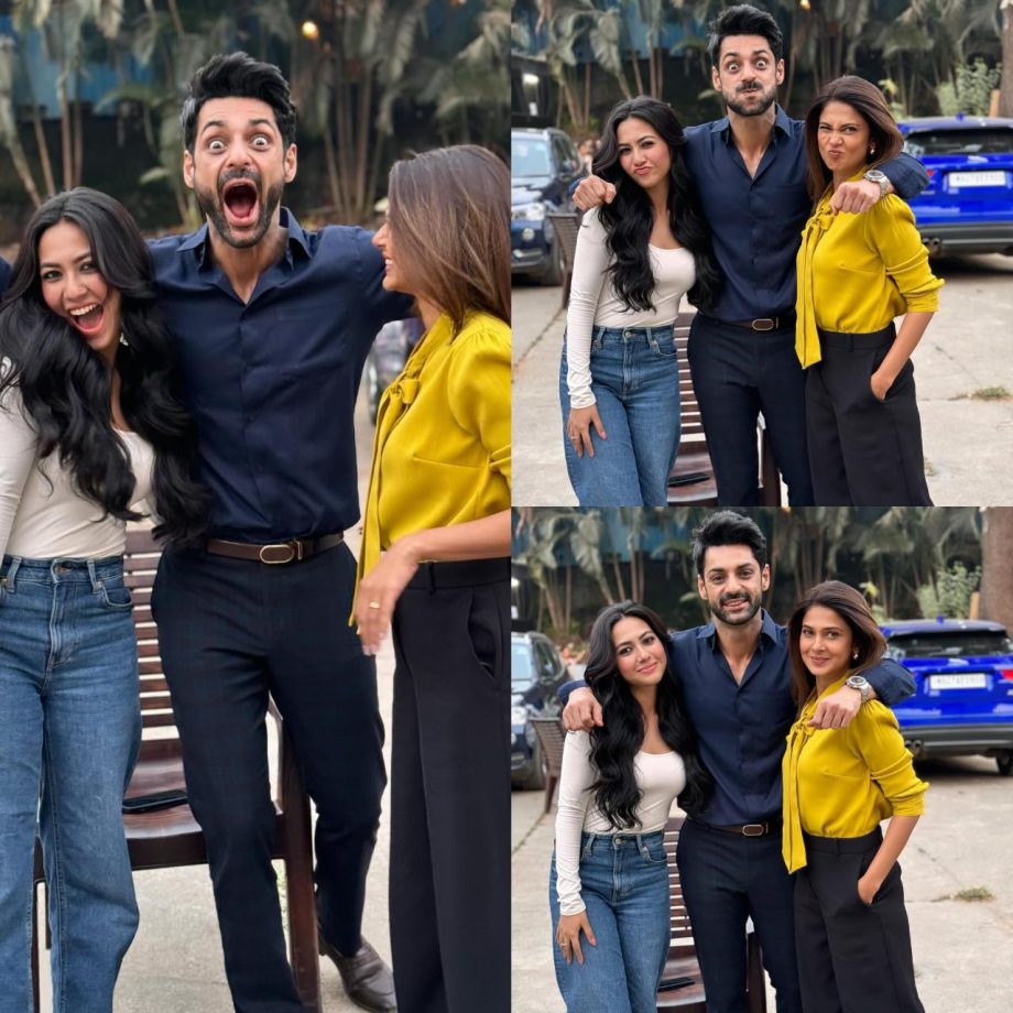 Karan Vahi Goes Candid With Reem Shaikh And Jennifer Winget, See Photos 877257