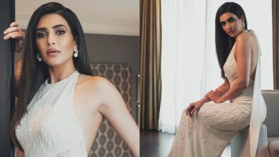 Karishma Tanna keeps it divine in white bodycon dress