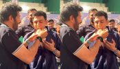 Kartik Aaryan wraps his shoot of Chandu Champion while having his favorite sweet, RasMalai!