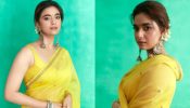 Keerthy Suresh Wows In Yellow Saree With Bindi & Gajra, Checkout Photos