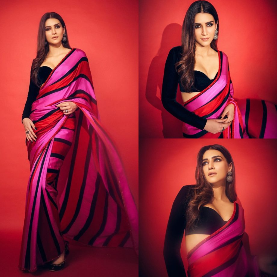 Kriti Sanon's Minimalist Saree Collections Are No Miss, Check Out 877193