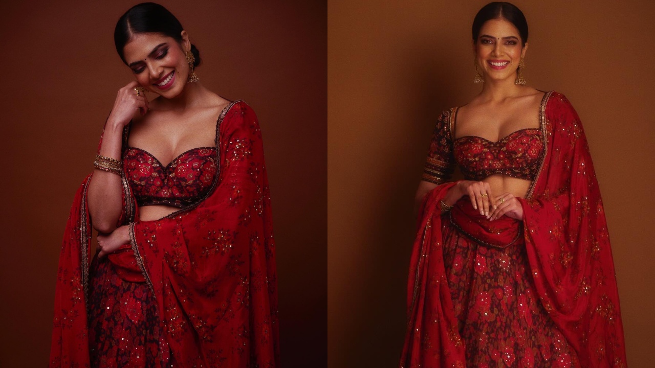 Malavika Mohanan Redefines Royalty In  Floral Printed Lehenga, See Photos 878538