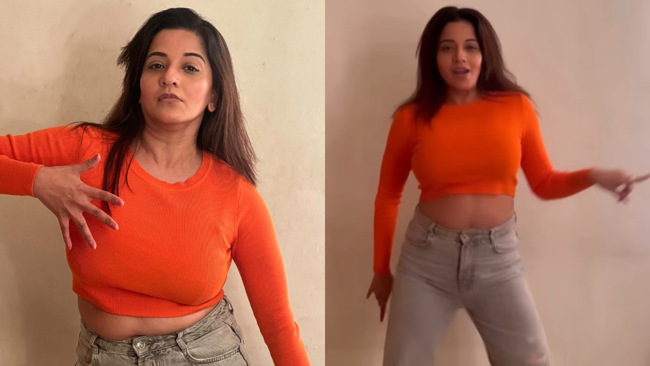 Monalisa Follows ‘Sher Khul Gaye’ Trend In New Way, See How