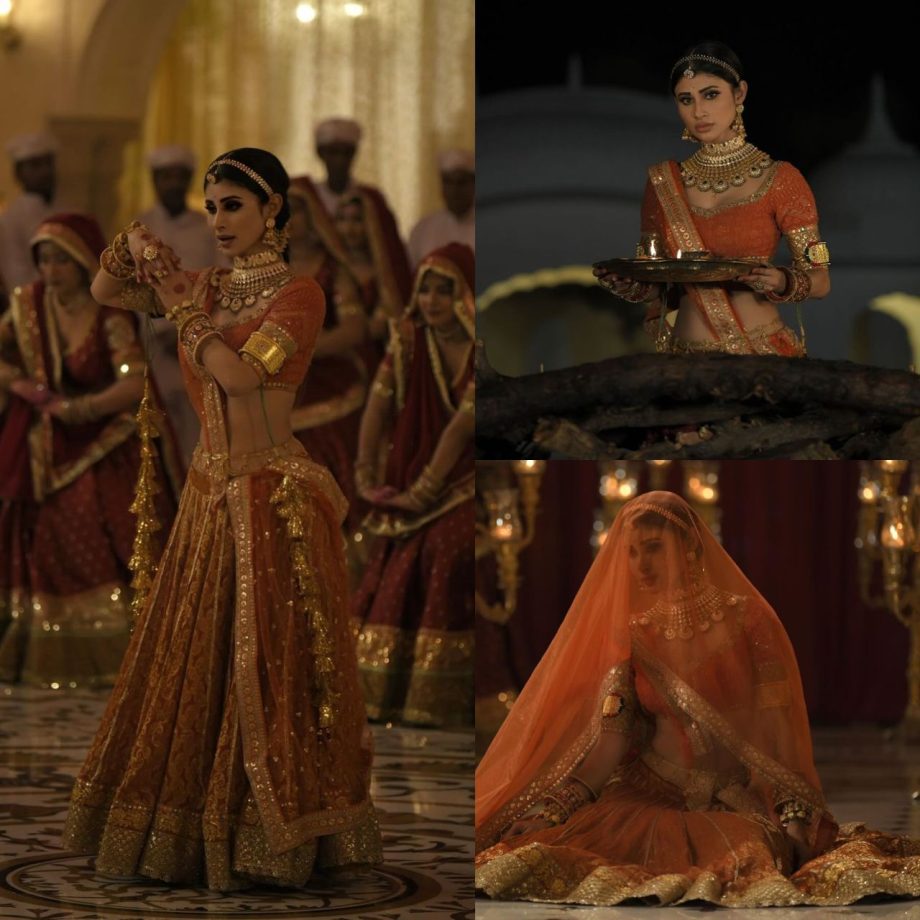 Mouni Roy Sets Exquisite Bridal Fashion Standards in Elegant Lehenga Ensemble 878958