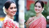 Mugdha Chaphekar Is Elegance Personified In Red Saree With Gajra