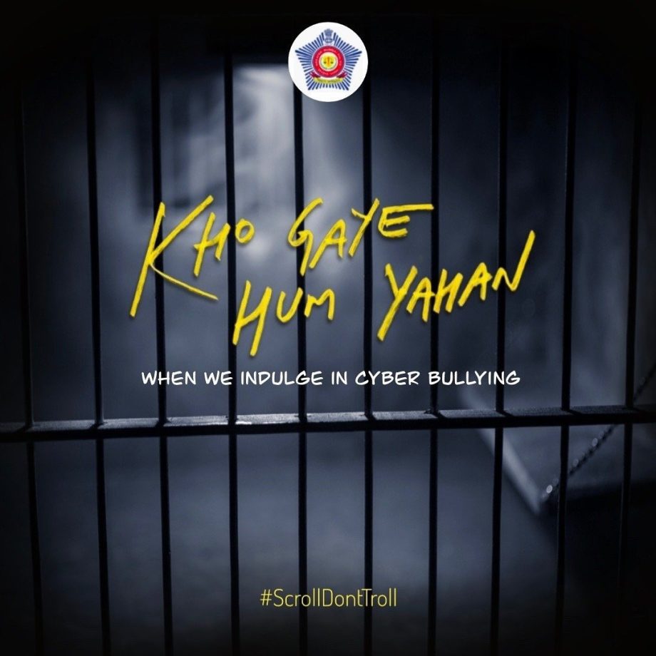 Mumbai Police highlights the issue of Cyberbullying with Excel Entertainment's Kho Gaye Hum Kahan, saying, 'Kho Gaye Hum Yahan'! 876711