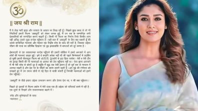 Nayanthara finally breaks silence on Annapoorani controversy, pens an apology note