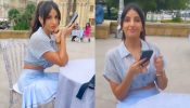Nora Fatehi keeps it quirky in crop top and flared mini skirt, see photos