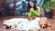 Palak Sindhwani Poses Quirky With Pet Dogs, See Adorable Glimpse