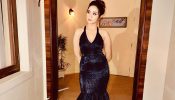 [Photos] Ashi Singh aces glam in midnight blue floor length glitter gown