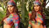 [Photos] Nikki Tamboli turns bold in multicoloured abstract printed co ord set