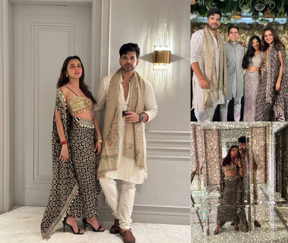 Power couple Tejasswi Prakash and Karan Kundrra ooze off style in ethnic ensembles 877025